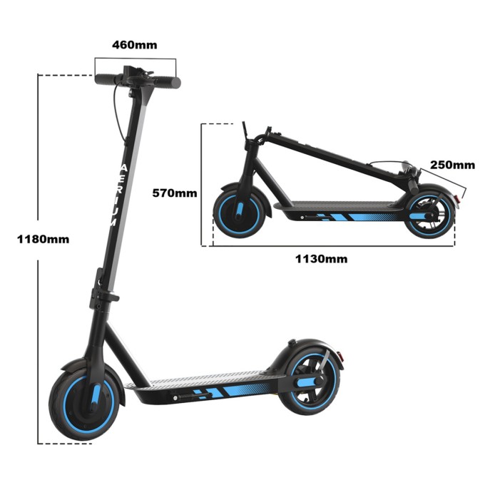Elektrokoloběžka AERIUM MaxRide T500 modrá Elektrokoloběžka AERIUM MaxRide T500 modrá