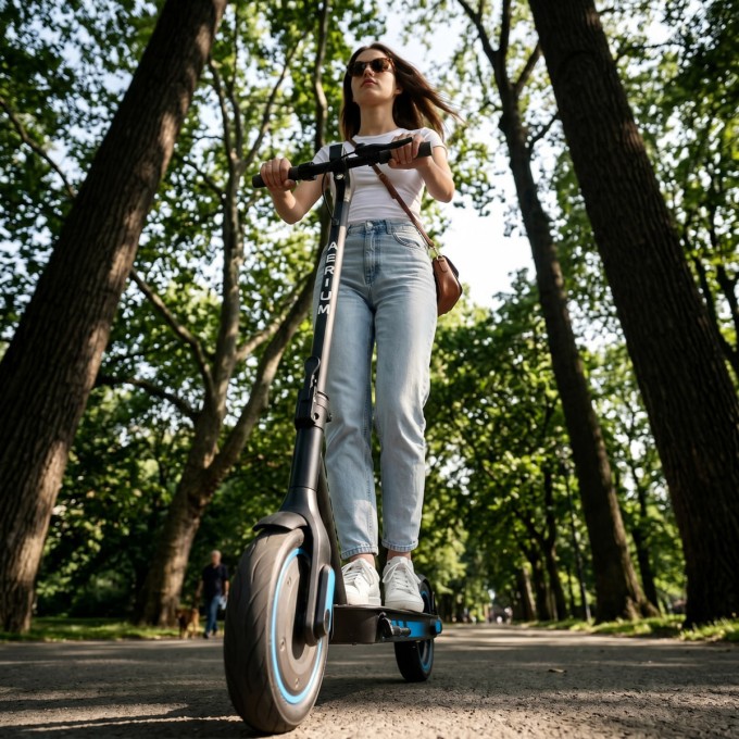 Elektrokoloběžka AERIUM MaxRide T500 modrá Elektrokoloběžka AERIUM MaxRide T500 modrá
